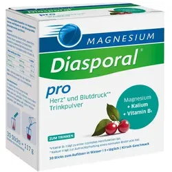 MAGNESIUM DIASPORAL pro Herz und Blutdruck Pulver 30 St.