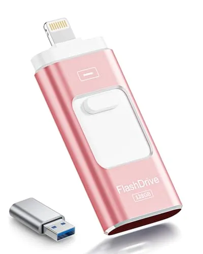 ROSPE USB Stick 128 GB für iPhone