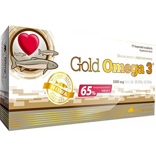 Gold Omega 3 1260mg 60 Kapseln