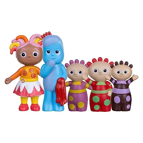 In The Night Garden Spielfiguren-Set bestehend aus Igglepiggle, Upsy Daisy & Tombliboos, Cbeebies TV-Show, Kleinkindspielzeug, ab 18 Monaten, enthält 5 Figuren