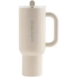 waterdrop Thermobecher 1,1 L, Weiß