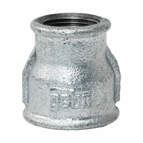 GEBO Gewindefitting, Reduziermuffe IG/IG Reduzierung verzinkt