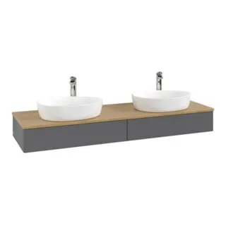V&B Waschtischunterschrank Antao 160x50cm mit Beleuchtung