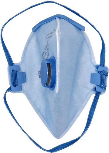 TRIZERATOP Mund-Nasen-Maske Atemschutz-Halbmaske gegen Feinstaub und Smog (1 Stück)