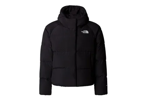 The North Face Girl's North Down Hooded Jacket - Kunstfaserjacke Gr S schwarz - Warm isolierende Kunstfaserjacke für Kinder, ideal für den Alltag. Mit Kapuze und DWR-Imprägnierung für optimalen Schutz bei Outdoor-Aktivitäten.