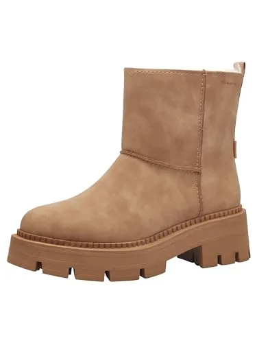 Tamaris Stiefelette 1-26439-43 310 - Wanderschuhe mit 5.5 cm Absatzhöhe, ideal für stilvolle Outdoor-Abenteuer und bequemes Tragen dank hochwertigem Materialmix.