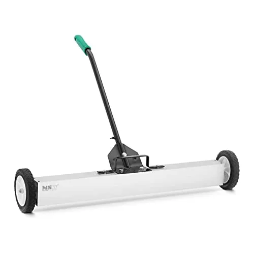 MSW MSW-MAG90 Magnetbesen mit Teleskopstiel - Magnete & Hebemagnete – Rückenschonend und flexibel einstellbar von 73 bis 100 cm, ideal zum schnellen Reinigen großer Flächen wie Gehwegen und Werkstätten.