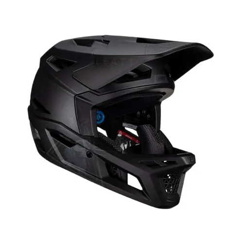 Leatt Helmet MTB Gravity 4.0 V23 Stealth #XL 61-62cm - Fahrradhelme mit DH-Zertifizierung, leichtem Polymer-Shell und 360° Turbine Technology für maximalen Schutz und Komfort beim Mountainbiken.