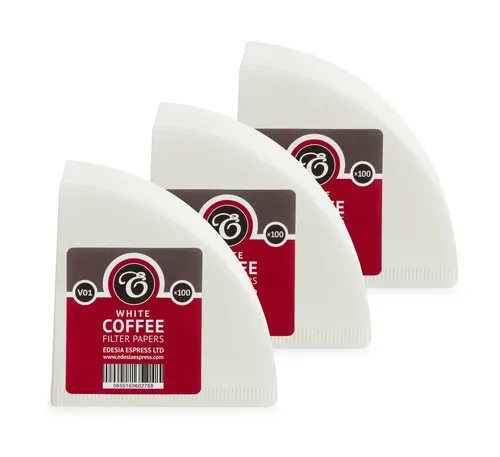 Kaffeefilterpapier - Weiß - V01 - kompatibel mit Hario 01 300