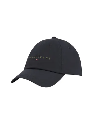Tommy Jeans TJM LINEAR LOGO CAP - Unisex Baseball Cap mit Klettverschluss - Stylische unifarbene Baseball Cap aus 100% Baumwolle mit Logostickerei. Ideal für casual Looks und bequem durch den praktischen Klettverschluss.