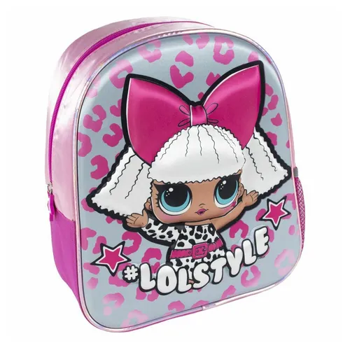 LOL Surprise 3D-Rucksack - Stylischer Freizeitrucksack für Kinder, einzigartiges 3D-Design und ideal für Schule und Ausflüge