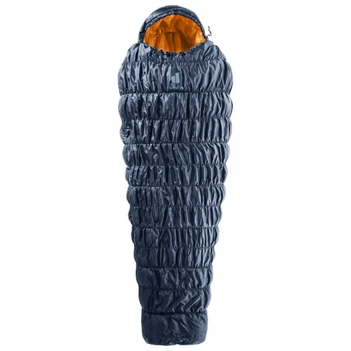 Deuter Exosphere EL Extra Long -6C/21F Schlafsack - Outdoor Schlafsack für extreme Temperaturen bis -6°C, mit 360°-Isolation und bluesign-zertifiziertem, recyceltem Material. Ideal für Wandern und Trekking, bietet er hervorragenden Komfort und Schutz.