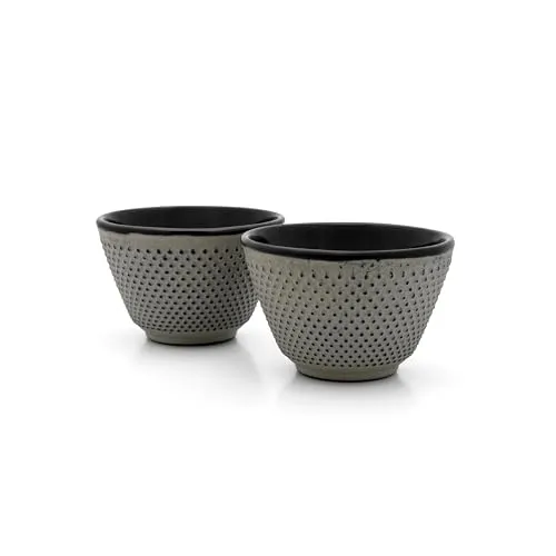 Kaffee- und Teetassen Grau von Bredemeijer