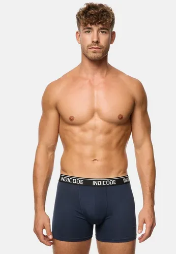 Indicode INMilano Herren Boxershorts 6er Pack Blau L - Bequeme Boxershorts aus 95% Baumwolle, ideal für den täglichen Tragekomfort. Der 6er Pack bietet Vielfalt und Qualität für jeden Tag.