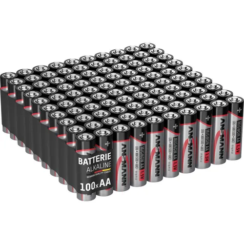 Ansmann Mignon AA LR6 100er Box Mignon (AA)-Batterie Alkali-Mangan 1.5 V 100...