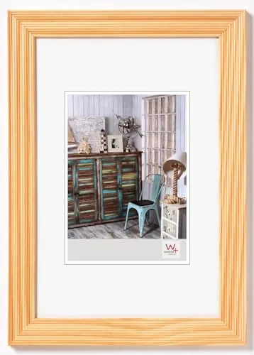 walther design Bilderrahmen natur 40 x 60 cm Grado Holzrahmen HI460H