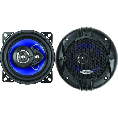 PNI Koaxiale Autolautsprecher HiFi400, 80 W, 4 Ohm, 10 cm, 3 Wege, Injektionskerndurchmesser 100 mm (10 cm) (37420697)