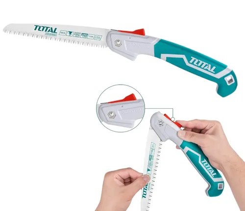 Astsäge Klappsäge Gartensäge klappbare Handsäge 180mm Zähne 3 mal gefräst
