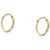 FAVS Damen-Creolen 375er Gelbgold - Ohrringe für Damen aus hochwertigem 375er Gelbgold, zeitlos elegant und perfekt für jeden Anlass.