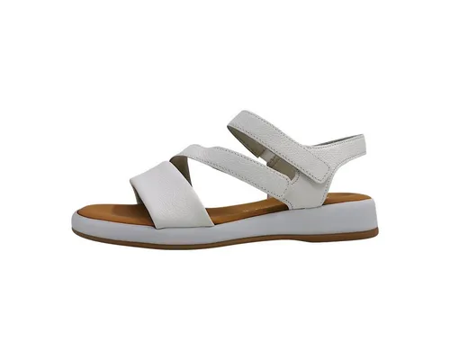 Gabor Comfort Sandale Weiß in Gr. 37.5 – Elegante Damen Sandale - Die Gabor Sandale vereint stilvolle Leichtigkeit und hohen Tragekomfort. Mit ihrem offenen Design und dem weich gepolsterten Fußbett ist sie ideal für warme Tage und sorgt für ein angenehmes Laufgefühl.