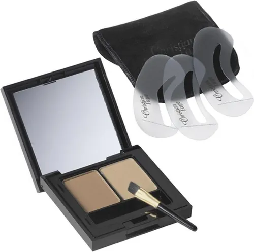 Christian Faye Eyebrow Make Up Duo Medium Brown