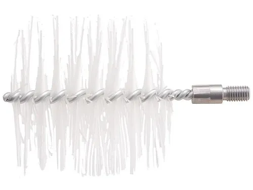 Heizkesselbürste, Besatz 100mm Nylon transparent