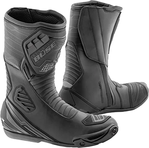 Büse Sport Evo Motorradstiefel (Black,42)