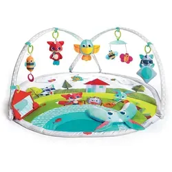 Tiny Love Dynamic Gymini Spieldecke - Multifunktionale Activity-Spieldecke ab 0+ Monate mit verstellbarem Spielbogen, Musik- und Lichteffekten sowie einem Spielzeug-Rekorder für interaktiven Spaß und Entwicklungsförderung.