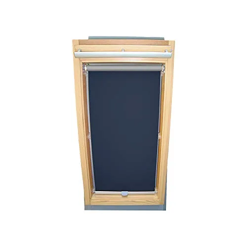 Rollo für VELUX Dachfenster THERMO Alu-Rückseite Dachfensterrollo für TYP GGL/GPL