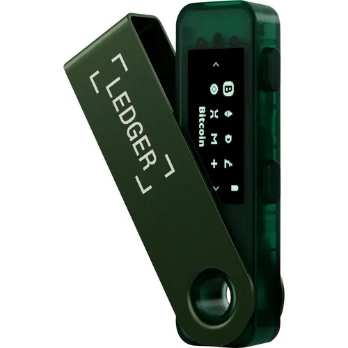LEDGER SAS Nano S Plus Krypto Hardware Wallet - Krypto Hardware Wallet zur sicheren Aufbewahrung von über 1000 Kryptowährungen und NFTs. Branchenführende Sicherheit durch isolierte Kryptoanwendungen und benutzerdefiniertes Betriebssystem.