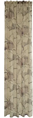 HOMING Vorhang Kadlin - Blickdicht mit verdeckten Schlaufen - Fertiggardinen mit floralem Aquarellmuster, ideal für Wohn- und Schlafzimmer. Der blickdichte Schal sorgt für Privatsphäre und setzt stilvolle Akzente.