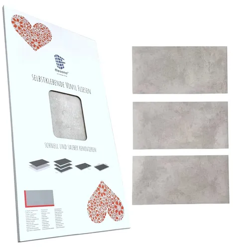 Selbstklebende PVC Fliesen 61cm - Wasserdicht und stylisch - Boden- & Wandfliesen aus hochwertigem PVC, ideal für kreative Renovierungen mit einfacher Anwendung und wasserfestem Design.