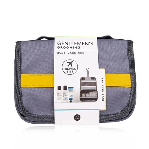 Reiseset Gentlemen's Grooming mit Kulturbeutel