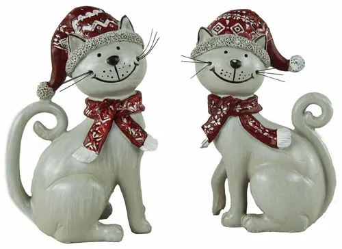 Produktbild Weihnachtliche Katze Minka 2er Set