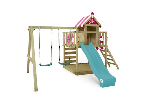 WICKEY Spielturm Klettergerüst Smart Candy