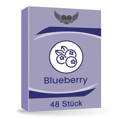 Produktbild Kondome mit Geschmack Blaubeere - Lovelyness