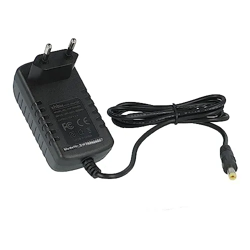 vhbw Netzteil kompatibel mit iHome iH8 iPod Station Alarm Clock Radio Dock Lautsprecher - Ersatznetzstecker, 15 V, 2,0 A