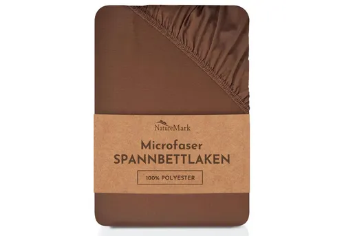 Bettlaken Braun von NatureMark