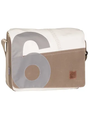 360Grad Umhängetasche Barkasse - Messenger Bag - Umhängetasche aus Segeltuch, ideal fürs Büro mit ordnertauglichem Hauptfach und einzigartigen Einsteckfächern. Jedes Stück ein Unikat.