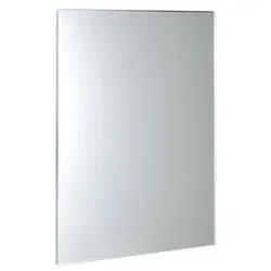 Accord Spiegel mit Facette 70x90 cm - Sapho - Eleganter Spiegel mit 700 x 900 mm und 5 mm Stärke. Ideal für jeden Raum, mit abgerundeten Ecken und drehbarer Montageoption. Perfekt für stilvolle Akzente in Ihrer Einrichtung.