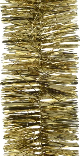 Kaemingk Lamettagirlande hellgold 2,7 m in gold von Kaemingk