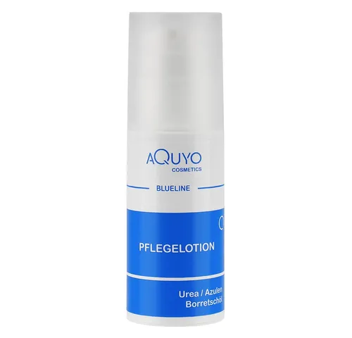 AQUYO Cosmetics Körperlotion Blueline Creme Lotion bei Hautpilz, Fußpilz, Ekzem oder Neurodermitis