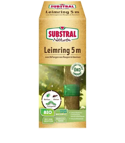 Celaflor Naturen Leimring 5m Raupenleimring gegen Frostspanner Ameisen Raupen