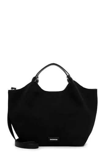 Emily & Noah Shopper E&N Jeanna 65676 - Hochwertiger Shopper aus feiner Synthetik, vielseitig tragbar als Handtasche oder Umhängetasche. Mit einem praktischen Reißverschluss und mehreren Fächern für optimalen Stauraum. Ideal für modische Frauen.