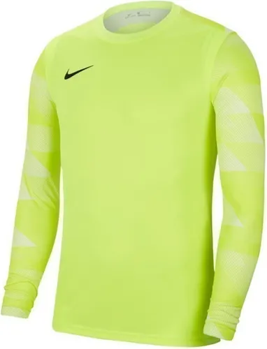 Nike Park IV Torwarttrikot Langarm - Gelb - Stylisches Torwarttrikot im Campos-Style. Das schweißableitende Dri-FIT-Material sorgt für optimalen Tragekomfort, während der Mesh-Einsatz am Rücken die Atmungsaktivität erhöht. Ideal für den professionellen Einsatz.