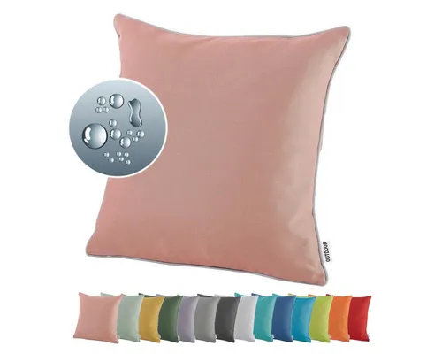 Zierkissen Pink von Heimtexland