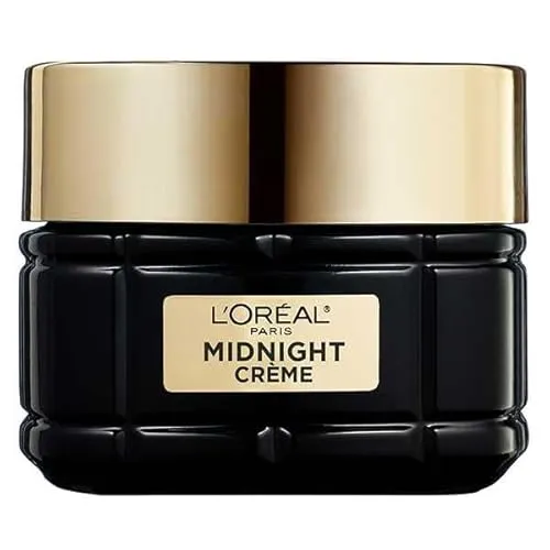 L'Oréal Paris – Midnight Age Perfect Renaissance Cellulaire – Regenerierende Anti-Aging-Nachtcreme – Gesichtspflege gegen Falten, Festigkeit, Komfort – für alle Hauttypen – 50 ml
