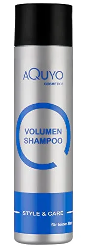 Style & Care Volumen Shampoo für feines und dünnes Haar (250ml) | Haarshampoo verleiht dem Haar Volumen und Fülle | salzfrei, silikonfrei und parabenfrei