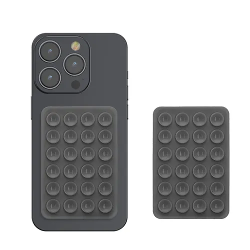 2x Silikon Saugnapf Handyhalterung - Handy Halter selbstklebend - 5,5 x 8cm