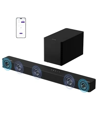 ULTIMEA 5.1ch Soundbar mit Dolby Atmos und Subwoofer von ULTIMEA